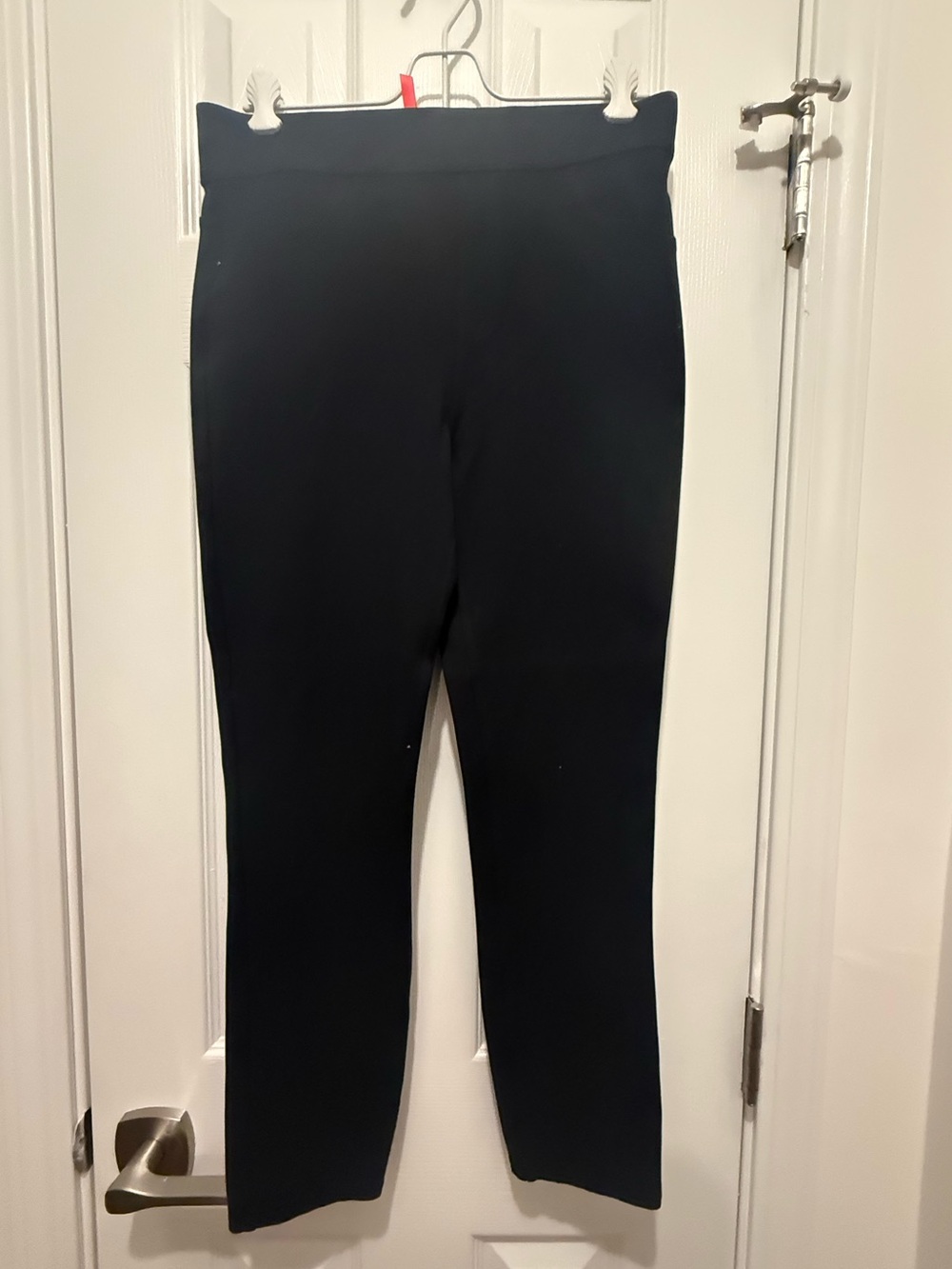 SPANX  Black Stretch Ponte Ankle Pants